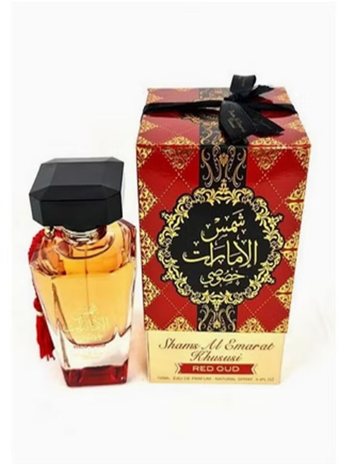ارض الزعفران - عطر شمس الامارات خصوصي ريد عود 100مل - Image 1
