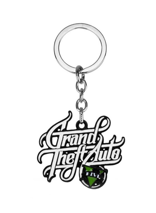 NIBEMINENT Grand Theft Auto Letter Sign Key Chain - Image 1