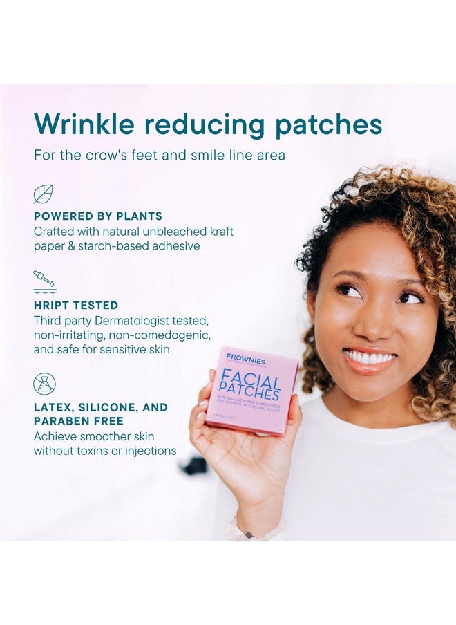 Frownies Facial Patches for Wrinkles on the Corner of Eyes & Mouth - Hypoallergenic Anti-Wrinkle Face Tape - Wrinkle Patch to Smooth & Soften Crow’s Feet & Smile Lines - For Overnight Use, 144 Patches - pzsku/Z3EB3B1DAF0A030AFAF1CZ/45/_/1741330034/ef4dbd74-8357-4311-b27d-81ff572b8b60