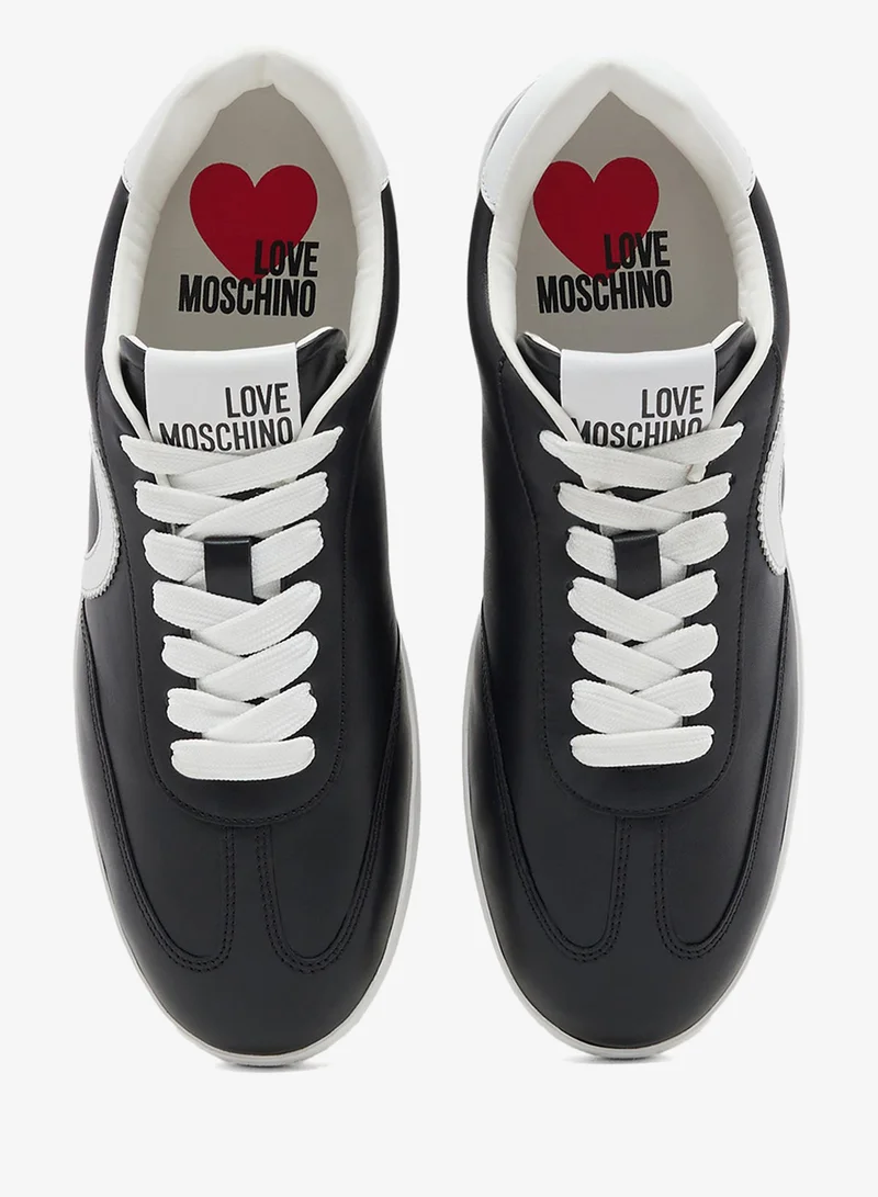 Love Moschino  Logo Low Top Sneakers for Women | Best Price UAE