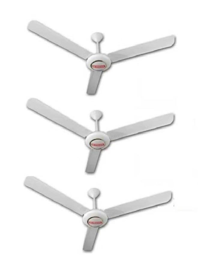 Fresh Fresh ceiling fan, 56 inches, Rafale, set of 3 fans  - Image 1
