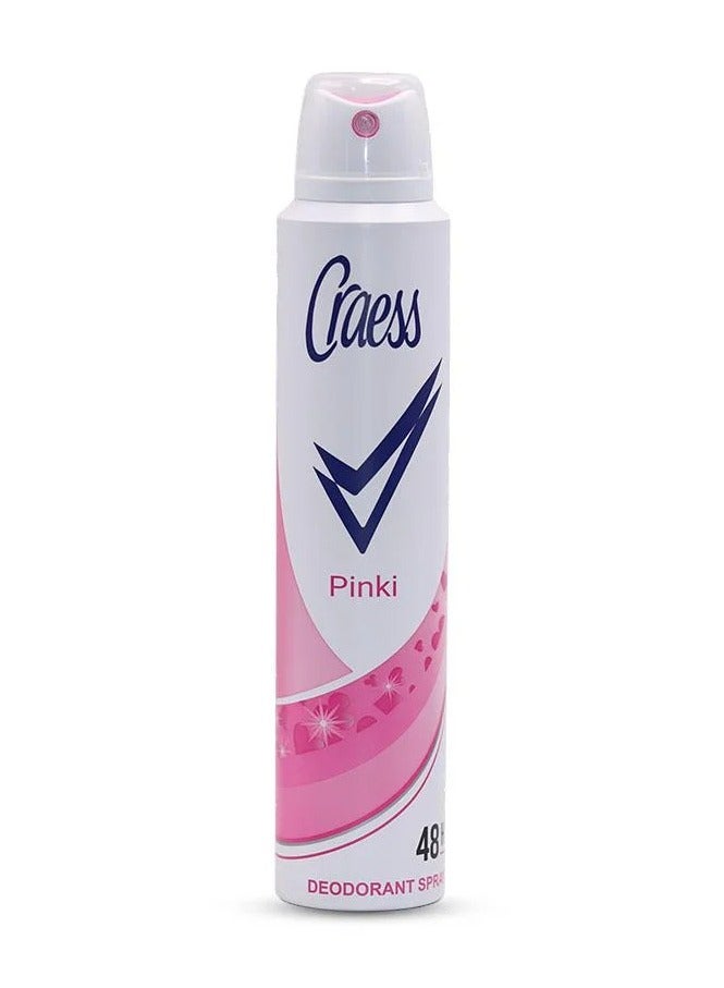 Craess Deodorant Spray Pinki 48h 200ml