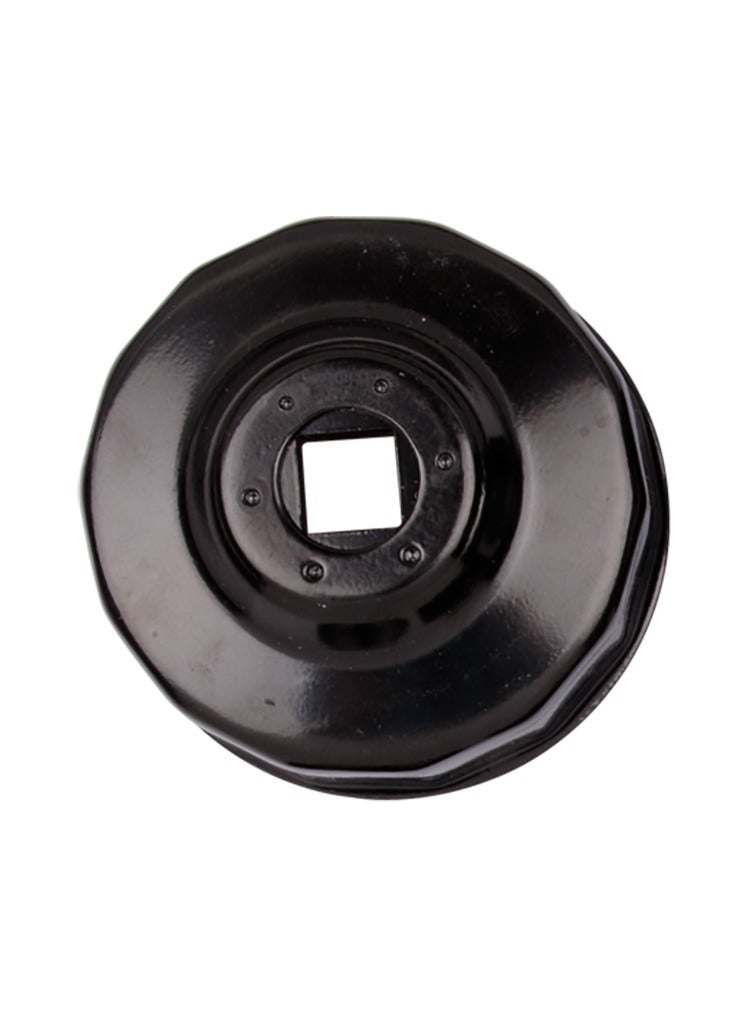 King Tony Two‑Stage Filter Socket 74–76 mm (15‑Tooth) – Professional Filter Service Tool