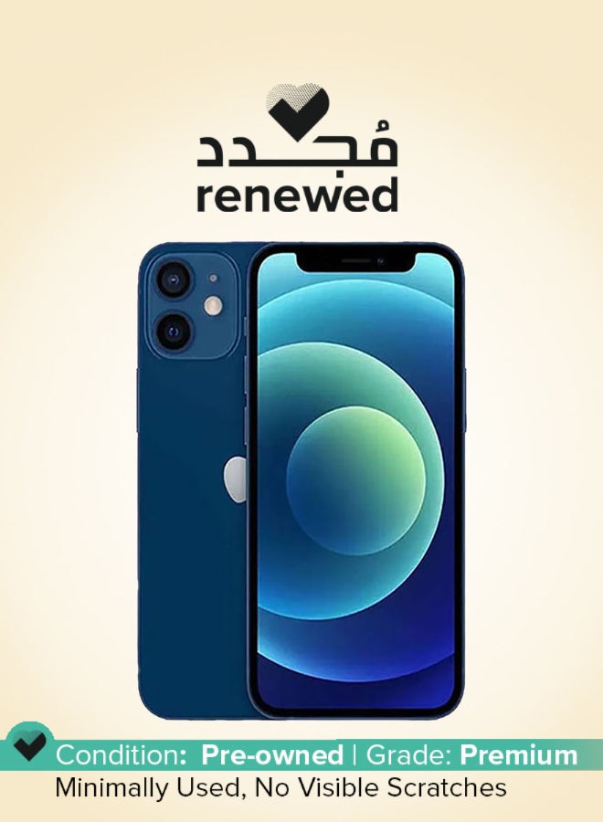 Apple Renewed - iPhone 12 With Facetime 64GB Blue 5G - Image 1