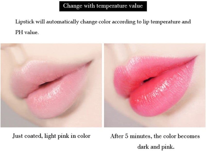 Temperature Mood Lipstick Moisturizer Jelly Flower Lipstick - Image 3