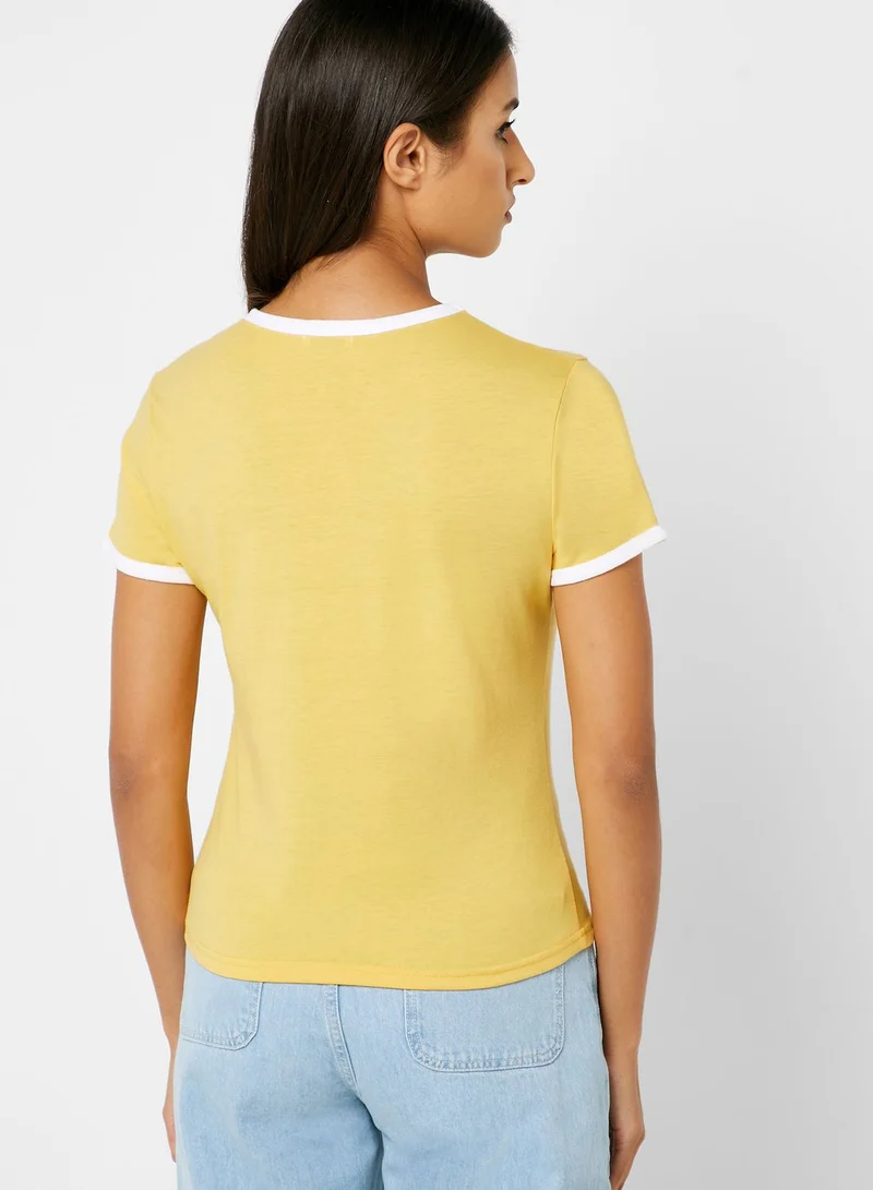 Ginger Basics Ringer T-Shirt