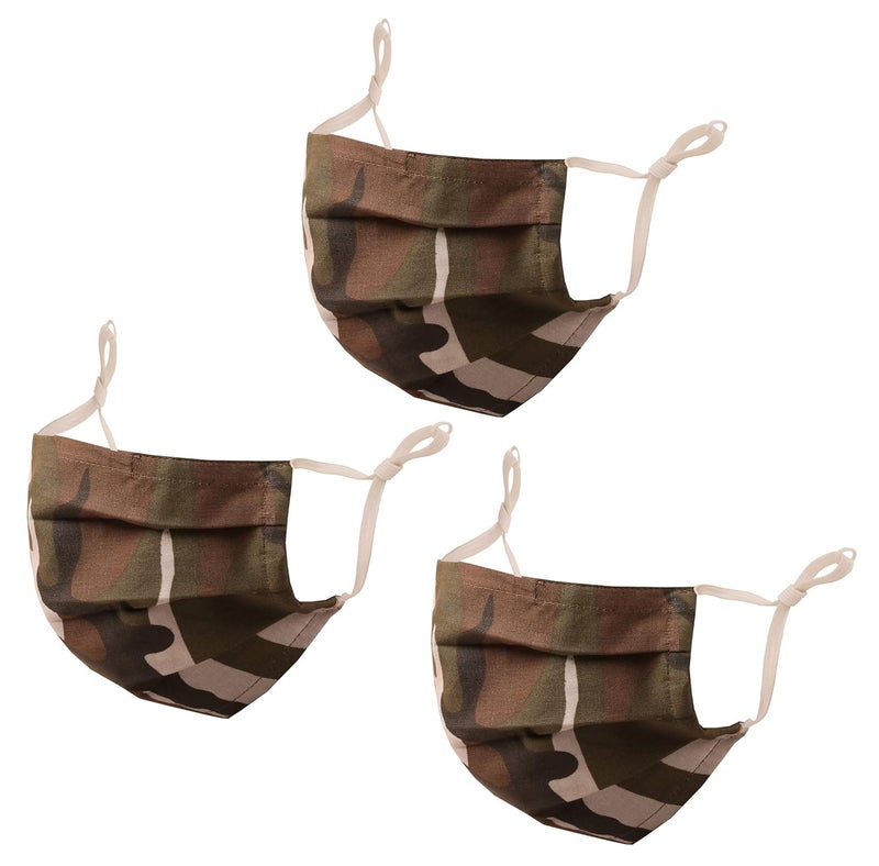Touchstone Indian Heritage Fabric Adjustable filter pocket nose bridge double layer anti-pollution smog smoke cold cough protective cotton face mask reusable washable for men, women. - Image 1