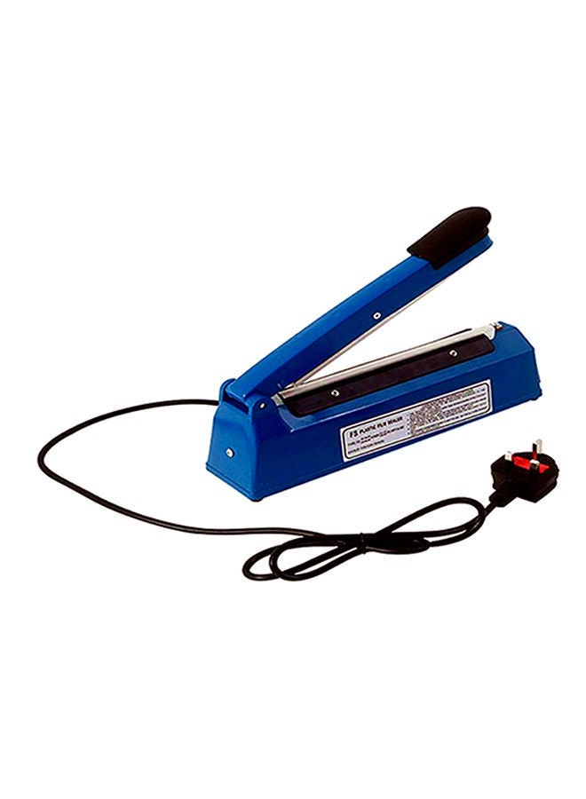 NIBEMINENT Plastic Bag Sealer With BS Power Plug And 3 Pins Blue 200mm - Image 1