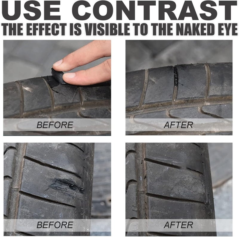klarako Universal Repair Glue - [2023 New-Upgrade] Waterproof Strong Glue - All-Purpose Super Strength Glue - Tyre Repair Glue for Repair Tyre Crack and Tire Scratch (30ML, 1PC) - Image 4