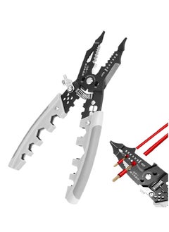 Gopinath Autolink Gopinath Autolink 28 In 1 Stainless Steel Multifunction Wire Stripper and Cutter Pliers Tools For Electricians Crimper with Splitting Hand Tool for Cutting Stripping  - Image 1