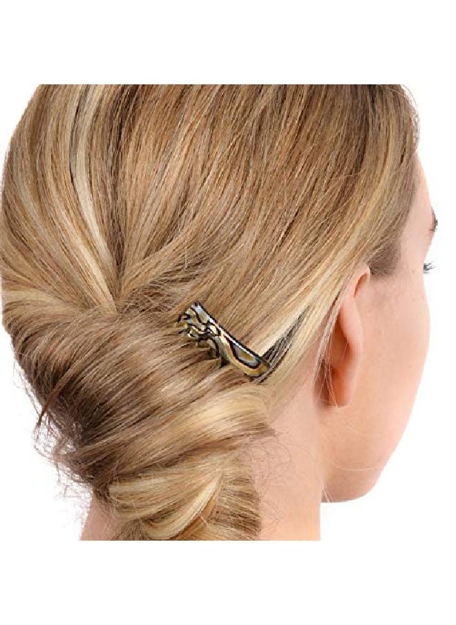 France Luxe Mini Push Up Comb Onyx  - Image 3