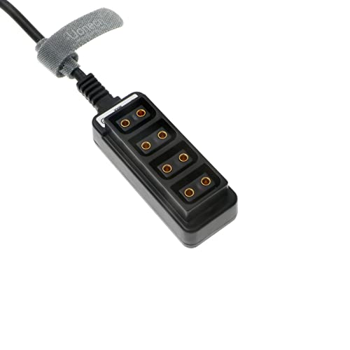 Uonecn 4 Port Dtap to 3 pin Male steadicam Zephyr Splitter Cable for ARRI RED Cameras - Image 4