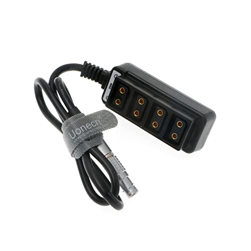 Uonecn 4 Port Dtap to 3 pin Male steadicam Zephyr Splitter Cable for ARRI RED Cameras - Image 1