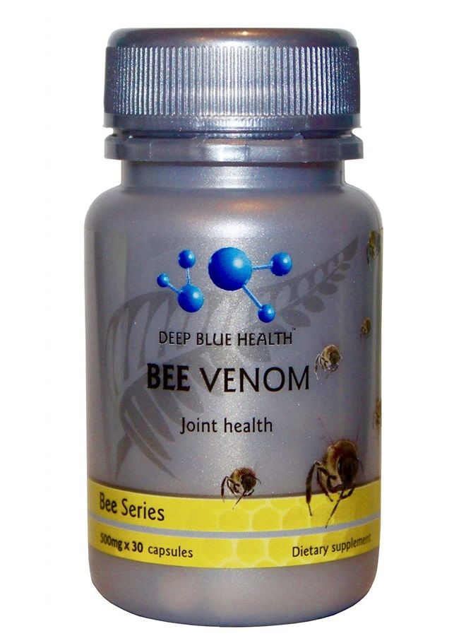 Deep Blue Health New Zealand Bee Venom with Glucosamine Sulphate - 500mg x 30 Capsules  - Image 2