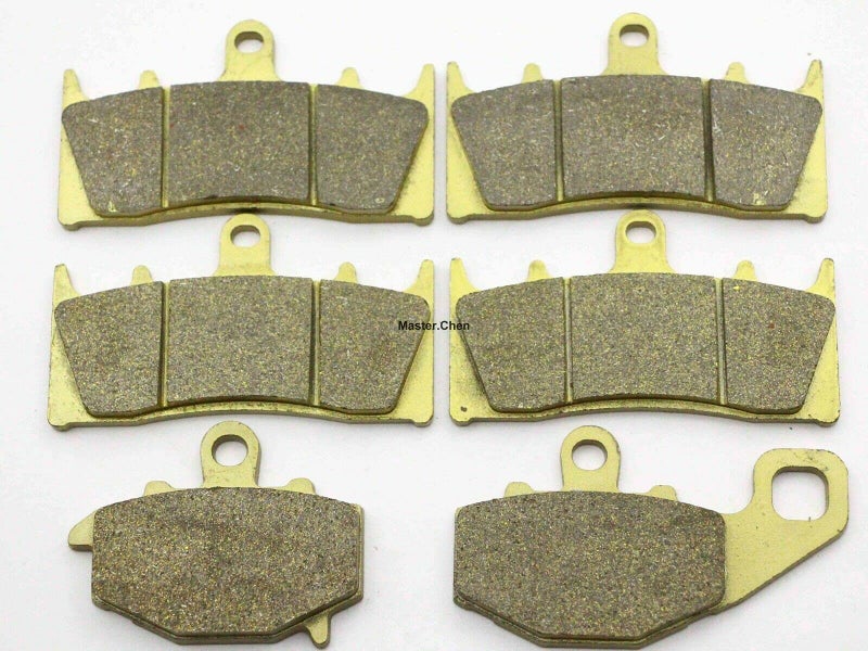 Master Chen Front Rear Brake Pads Brakes for Kawasaki Ninja ZX 6R ZX600 19982002 ZZR600 20052008 ZX 9R 19962001 ZX636 636CC 2002 FA188 FA192 MC0165