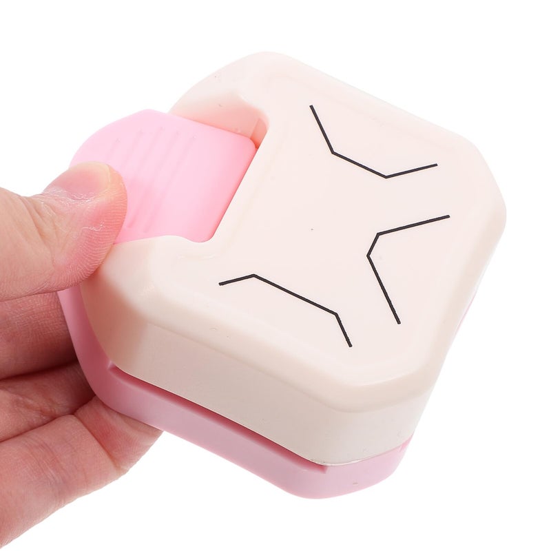 Pink 3 In 1 Edge Cutter Rounder And Trimmer For Paper Photos Crafts Scrapbooking - Image 5