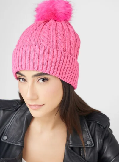 Ginger Cable Knit Winter Beanie