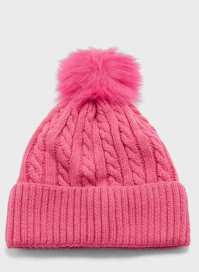 Ginger Cable Knit Winter Beanie