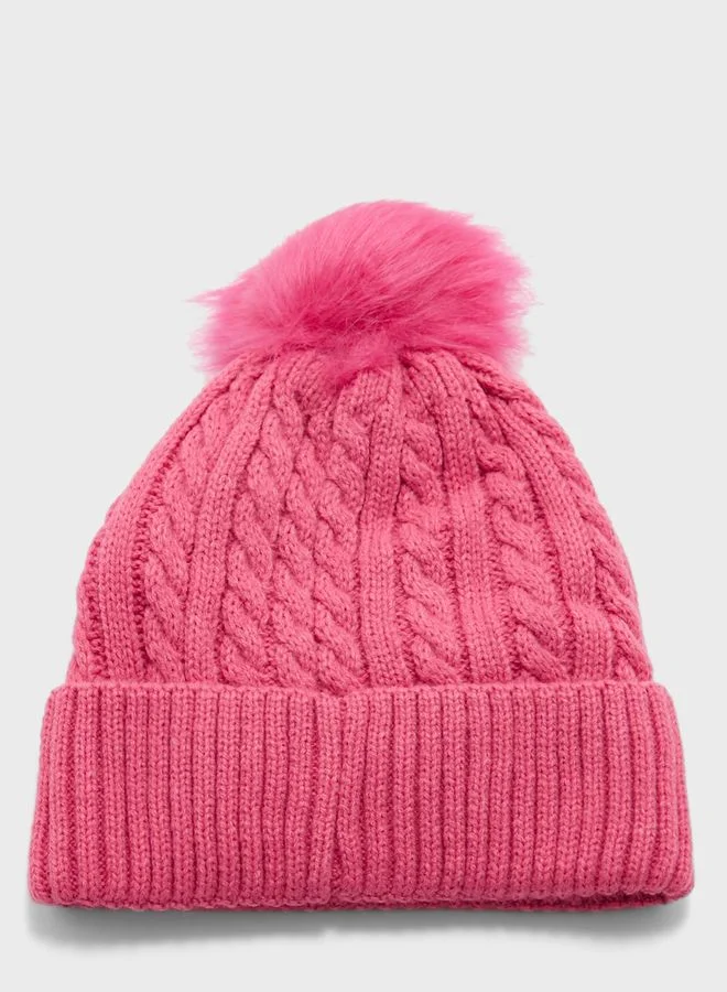 Ginger Cable Knit Winter Beanie