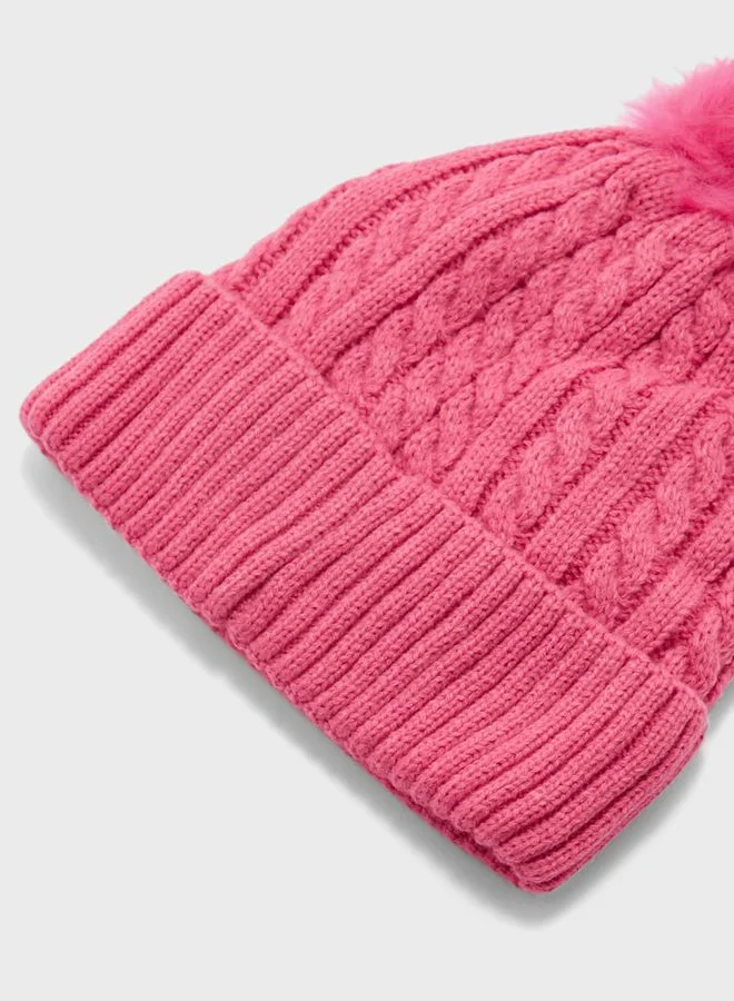 Ginger Cable Knit Winter Beanie