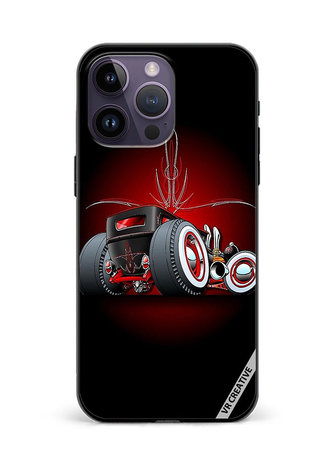 VR CREATIVE Protective Case Cover For Apple iPhone 16 Pro Car Design Multicolour - Image 1