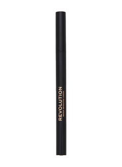 Makeup Revolution Hair Stroke Brow Pen Dark Brown  - Image 2