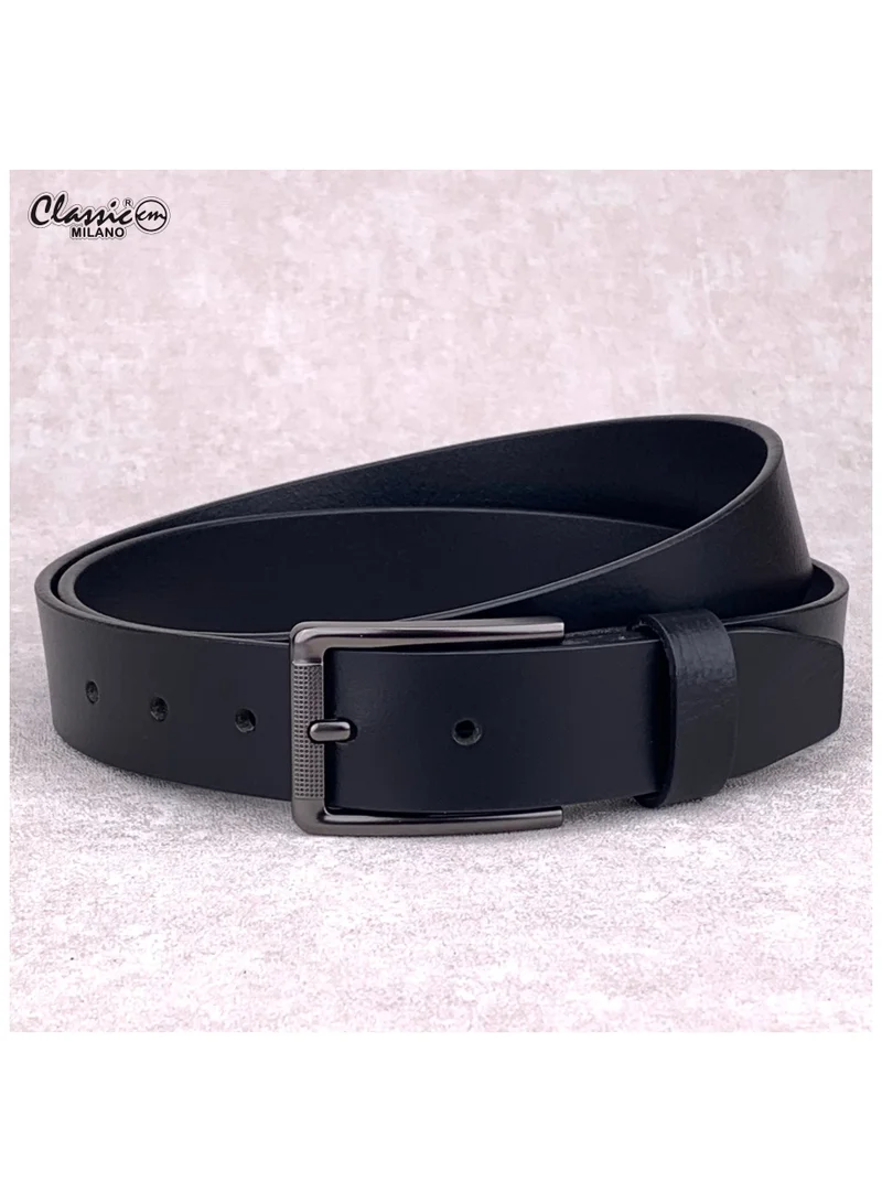 Classic Milano Classic Milano Genuine Leather Belt for Men – Black and Brown Formal Men's Belt  – Men Belts for Office & Business Wear – Mens Belt Leather with Gift Box