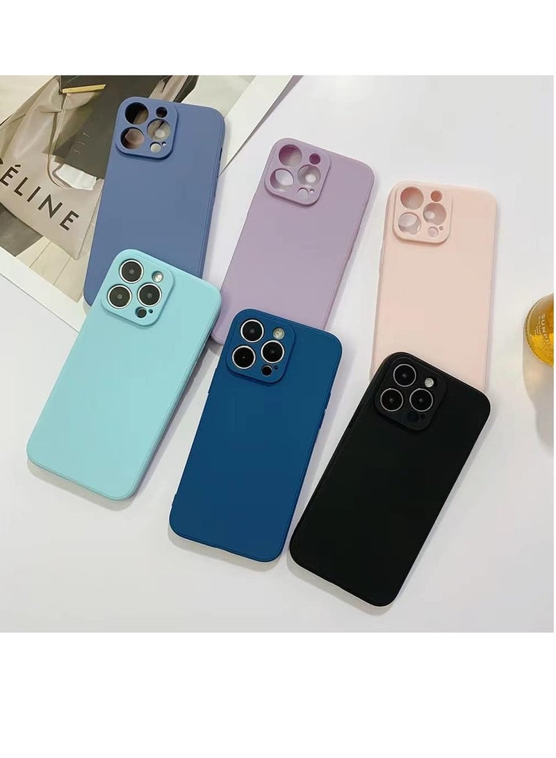 ELTRAZONE غطاء حماية سيليكون متوافق مع آيفون 14 برو ماكس غطاء مطاطي سائل ناعم مضاد للصدمات مضاد للخدوش مضاد لبصمات الأصابع غطاء رفيع لآيفون (لآيفون 14 برو ماكس) - Image 4