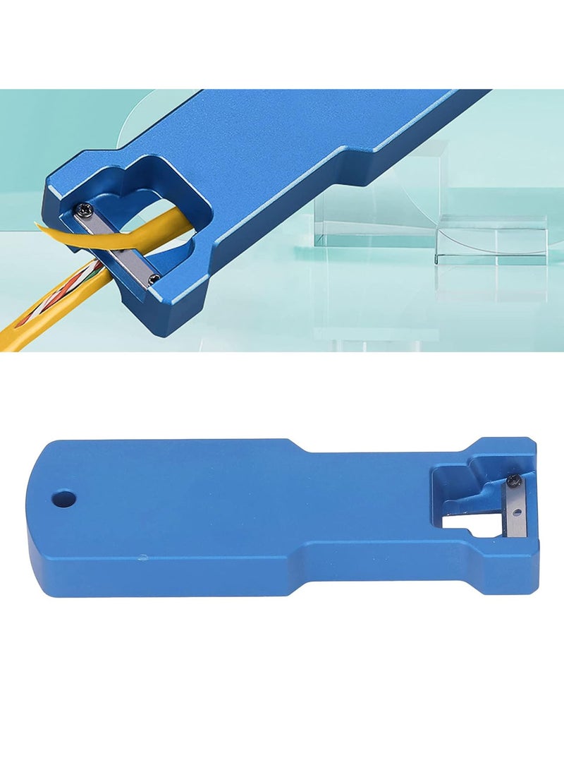GGOOT Cable Stripper, Fiber Optic Cable Peeler, Optical Cable Longitudinal Bundle Tube Stripper, Metal Portable Peeling Tool - Image 5