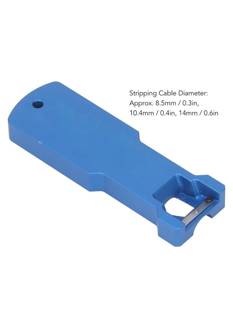 GGOOT Cable Stripper, Fiber Optic Cable Peeler, Optical Cable Longitudinal Bundle Tube Stripper, Metal Portable Peeling Tool - Image 4