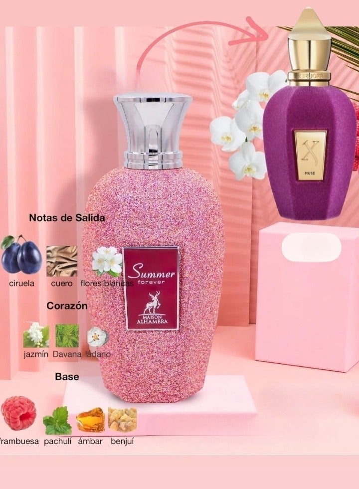 ميزون الهمبرا عطر سمر فور ايفر او دي برفيوم من ميزون الهمبرا للنساء - 100 مل ( مستوحي من  زيرجوف سوسبيرو ميوز ) - Image 3