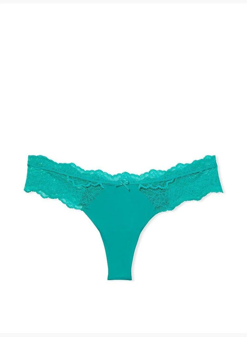 Victoria's Secret Floral Lace Thong Panty