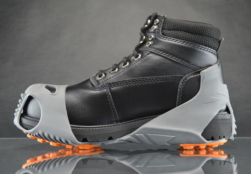 Winter Walking Low-Pro Ice Cleat, Heavy-Duty Industrial Grade Traction Aid for Walking on Snow and Ice (1 Pair) - Image 2