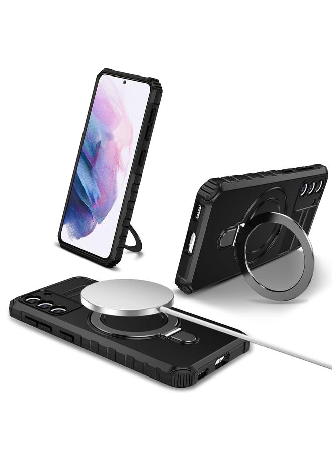 S-TOP Case For Samsung Galaxy S21 5G MagSafe Magnetic Holder Phone Case - Image 1