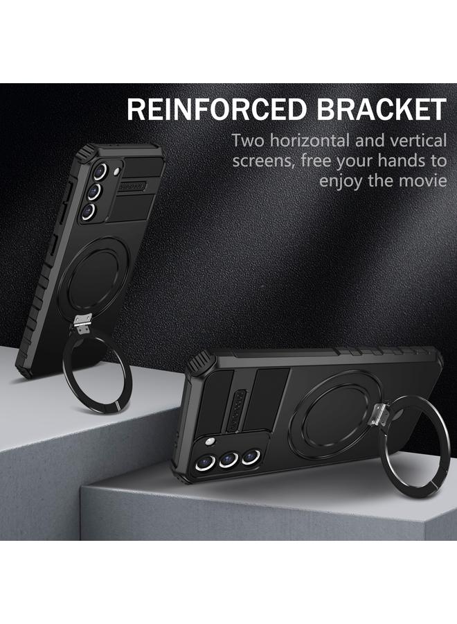 S-TOP Case For Samsung Galaxy S21 5G MagSafe Magnetic Holder Phone Case - Image 3