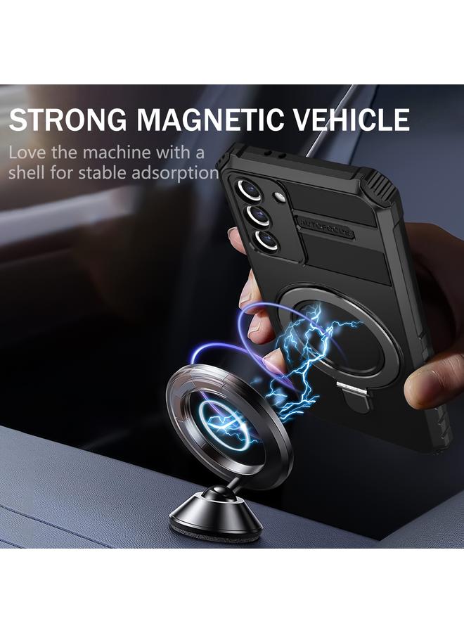 S-TOP Case For Samsung Galaxy S21 5G MagSafe Magnetic Holder Phone Case - Image 2