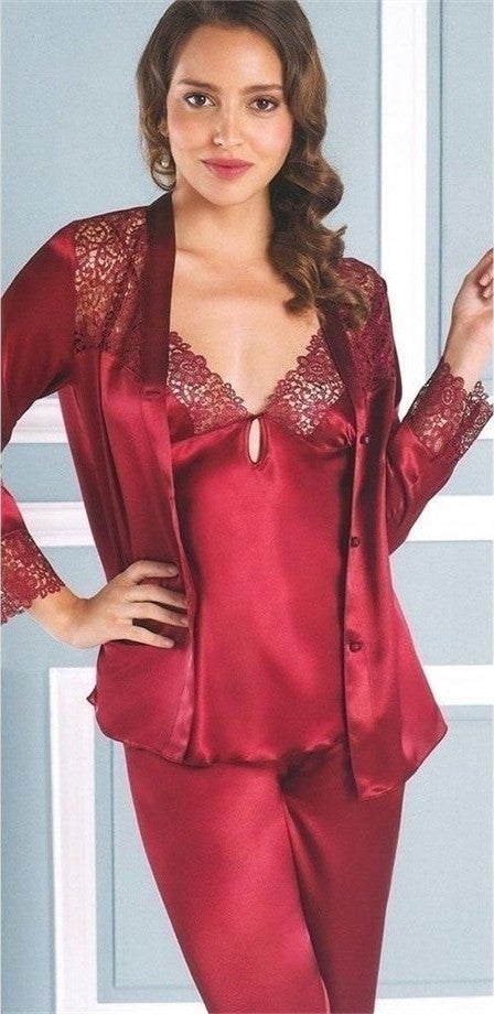 pierre cardin 6620 Set of Six - Claret Red  - Image 2
