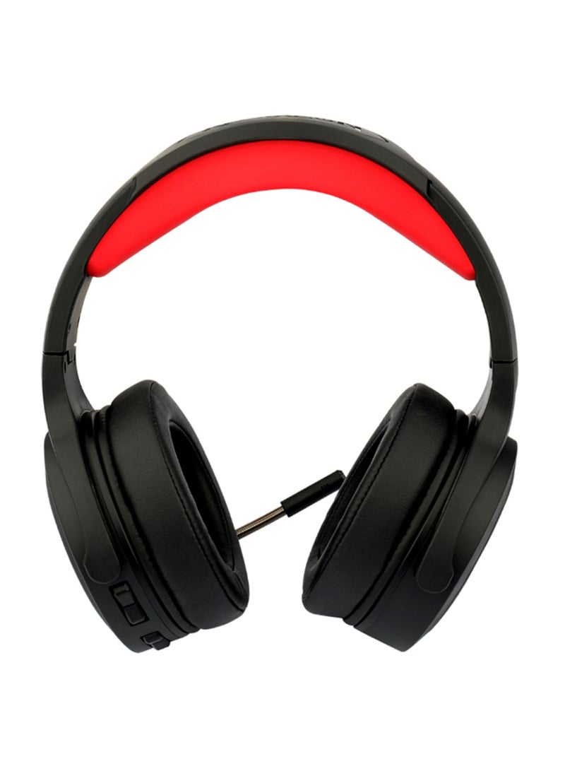 REDRAGON H818 Pro Pelops Wireless Gaming Headphones, 40mm High-Density, Built-In Volume Adjustment, 7.1 Surround Sound, 3.5mm x 2 Gold-Plated Pin - Image 3