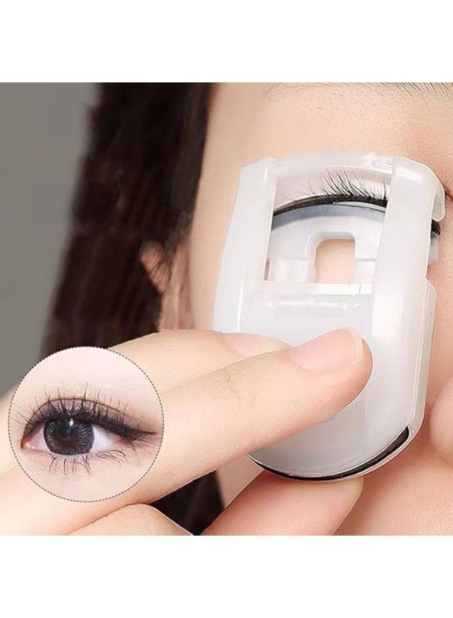 Myonly Eyelash Curler Portable Lash Curler Mini Travel Eye Lashes Curlers with 1 Silicone Refill Pads Professional Eyelash Curling Clip Makeup Tools - Image 1