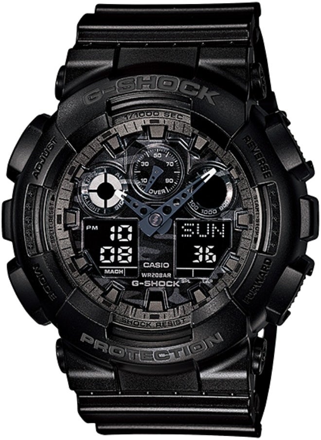 G-SHOCK GA-100CF-1A Camouflage Dial Black Analog-Digital 200m Men's Watch - pzsku/Z3EB559BE818127E94D8DZ/45/_/1731386174/c75a3bf0-c193-426b-95e0-be25caee2262