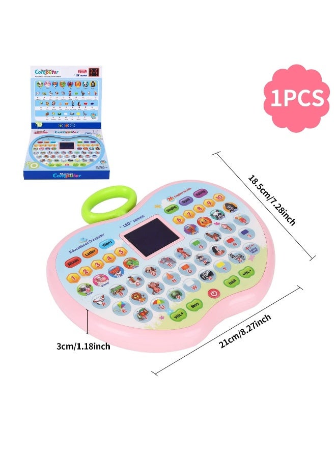 Educational Toys, Multifunctional Learning Tablet for Toddlers Kids Interactive Learning Toy Board for Boys Girls Children LCD Screen Tablets Toys Birthday Gift for 1 2 3 4 Year Old - Image 2