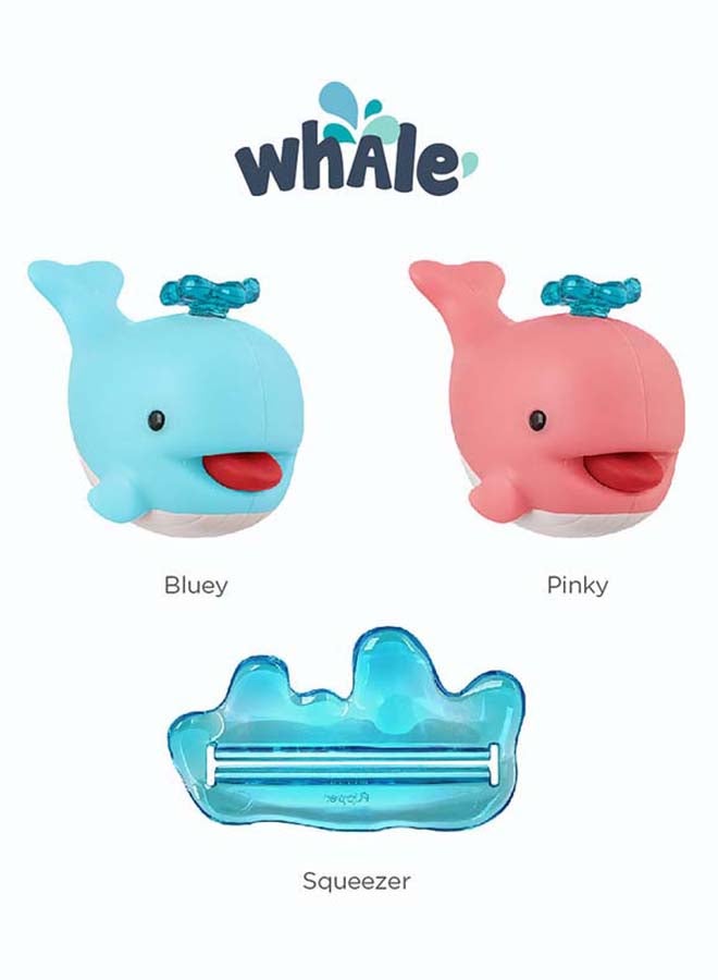 Flipper Pack Of 3 Toothbrush Cover And Toothbrush, Toothpaste Squirter - Image 4