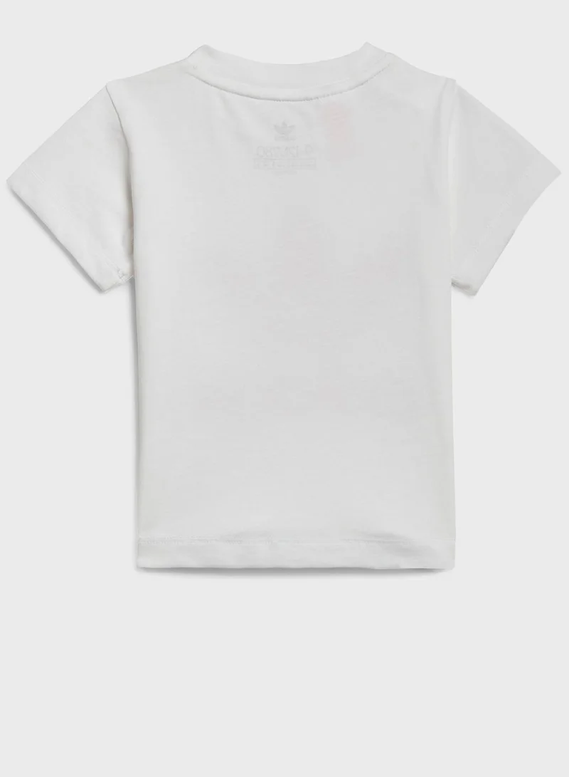 adidas Originals Infant Trefoil Shorts T-Shirt Set