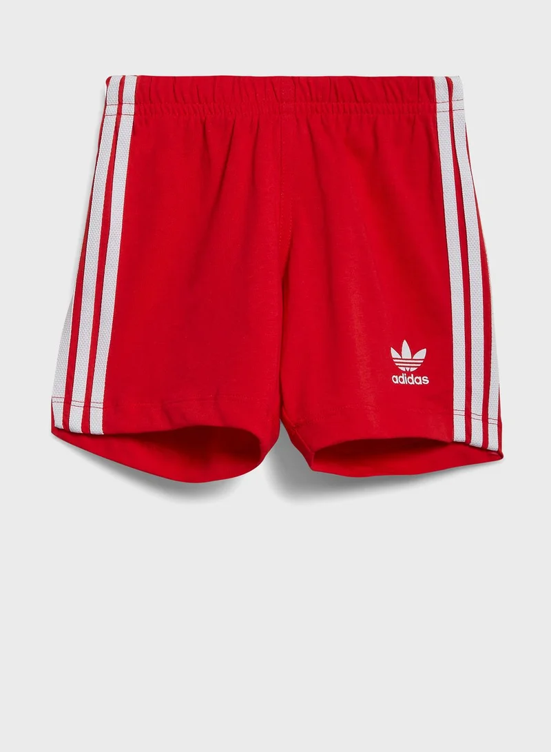 adidas Originals Infant Trefoil Shorts T-Shirt Set