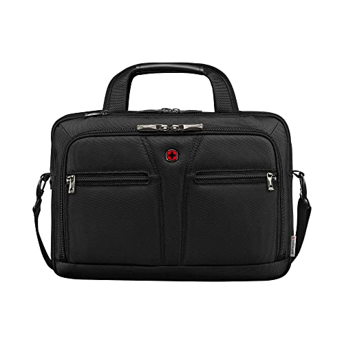 WENGER Unisex Adult, BC Pro, 11.6-13.3 Inch Laptop Briefcase, 10 Liters Black Swiss Designed-Blend of Style and Function, 612269 - Image 1