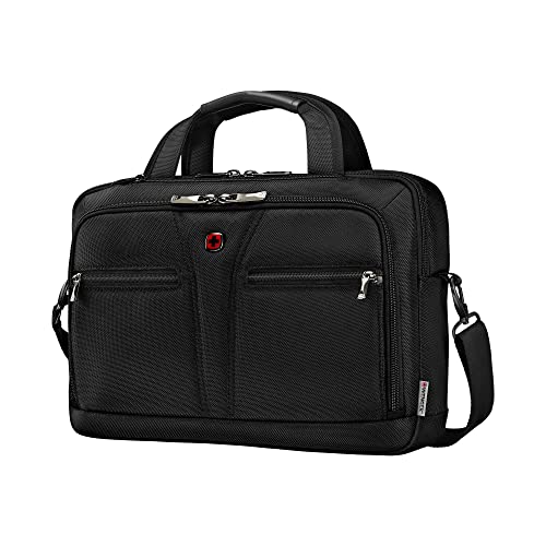 WENGER Unisex Adult, BC Pro, 11.6-13.3 Inch Laptop Briefcase, 10 Liters Black Swiss Designed-Blend of Style and Function, 612269 - Image 3