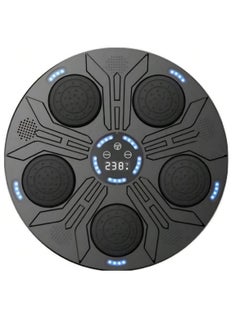 DIGI CORE LED Music Boxing Machine Wall Mounted Boxing Target Supports Bluetooth 9 Speed Modes And Counting Mode With 5 Soft PU Boxing Targets For Adults And Kids For Excise 2000mAh Battery  - Image 2