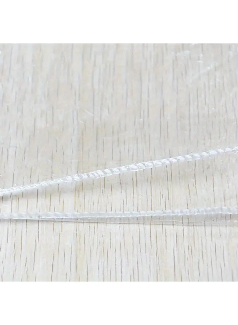 الأزرق جي دبليو جولة شفافة كيس من البلاستيك مفرش المائدة ، بولي كلوريد الفينيل الجدول مجموعة الحماية ، طاولة الطعام ، مجموعة للماء ، مفرش المائدة - Image 5