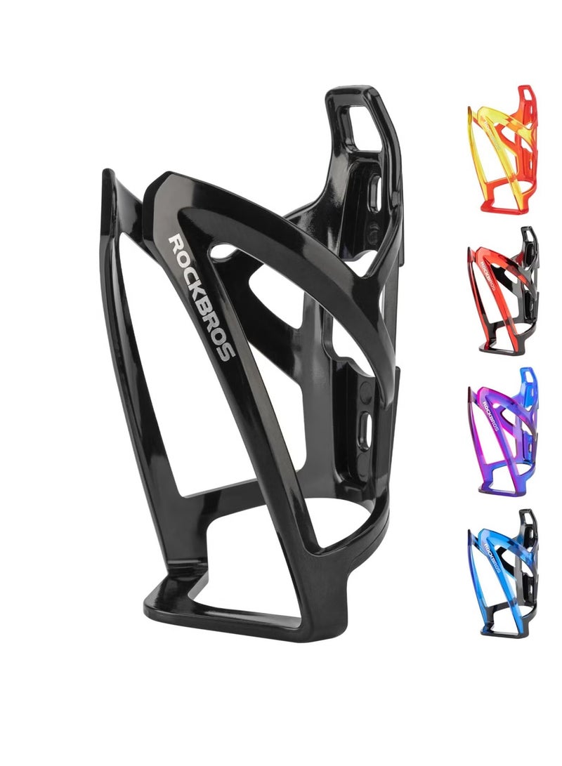 روكبروز حامل زجاجة ماء متين للدراجة خفيف للغاية مع أداة مسامير ، رف حامل أكواب عالمي لطريق MTB (أسود) - Image 1