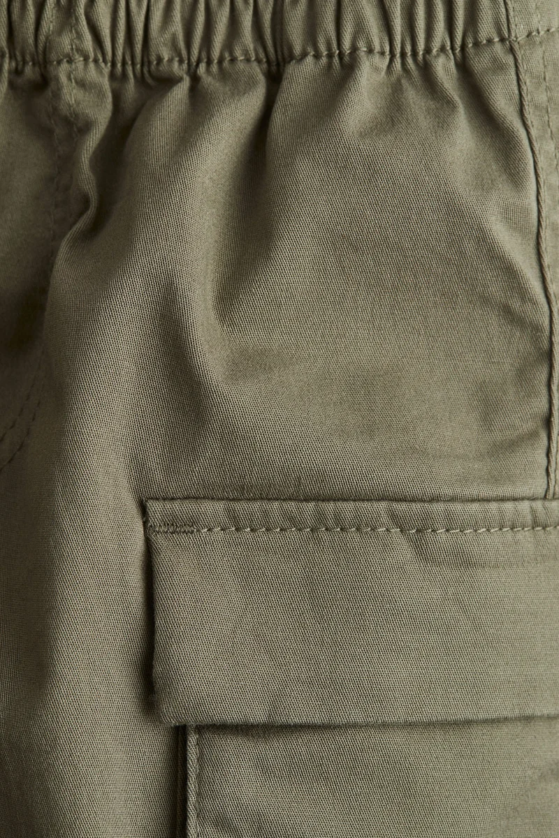 H&M Cotton cargo trousers